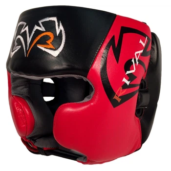 Шолом для боксу Rival RHG20 Training Headgear Black-Red (RHG20-RBk-M)
