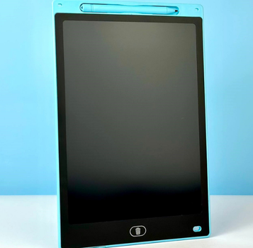 Детский планшет для рисования LCD PANEL 12" 223-34 с матовым ЖК-дисплеем и стилусом