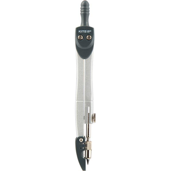 Циркуль Kite у PVC чохлі сірий, 125 мм K18-382 (5630)