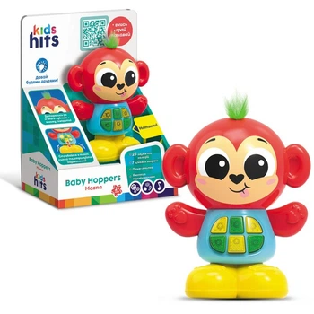 Іграшка музична розвиваюча Kids Hits Чарівні звірята Мавпа 9,7х14,9х5,9 см