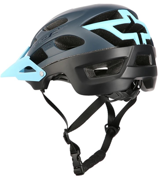 Kask Nils Extreme MTW208 M 53 - 58 cm Granatowo-niebieski (5907695500820)