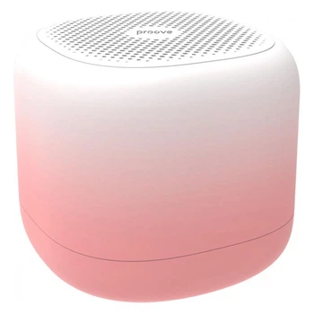 Беспроводная Bluetooth колонка акустика Proove Velvet 3W | BT 5.3, USB, AUX, TWS, IPX4| Розовый