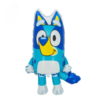 Фольгированный Шар Щенок Bluey Блуи 78х54см (30") Голубой