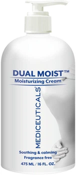 Крем для увлажнения и заживления кожи рук и тела Mediceuticals Dual Moist Hand & Body Cream 475 мл (8719326028538)