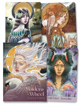 Карты Оракул Девы Колеса: Внутренние Путешествия через Циклы Года - Maidens of the Wheel Oracle Cards: Inner Journeys through the Cycles of the Year