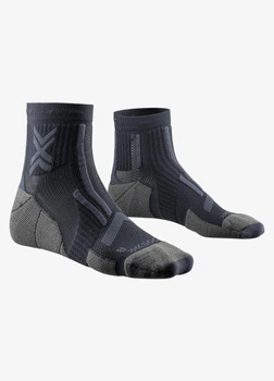 Беговые носки X-SOCKS TrailRun Perform Ankle XS-R7PTS24M-B036 Black/Charcoal 42/44