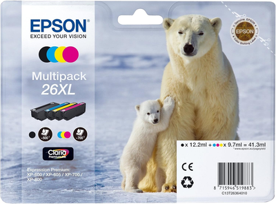 Картридж Epson T263640 26 XL Color 41.3 мл (C13T26364020)