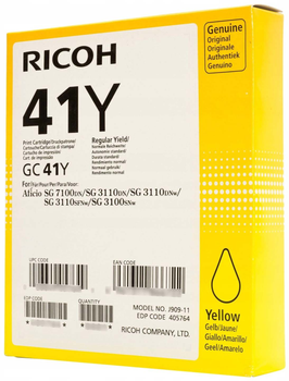 Tusz do drukarek Ricoh GC41HY Yellow (4961311866722)