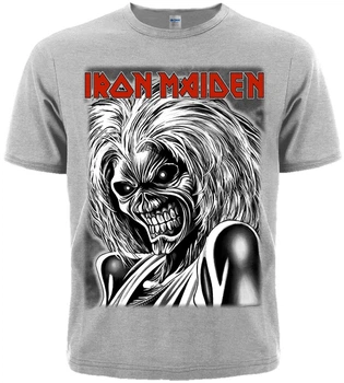 Меланж футболка Iron Maiden "Killers", Розмір XL