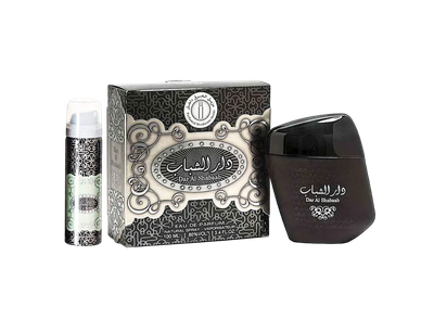 Zestaw Woda perfumowana męska Ard Al Zaafaran Dar Al Shabab 100 ml + Dezodorant 50 ml (6423080595015)