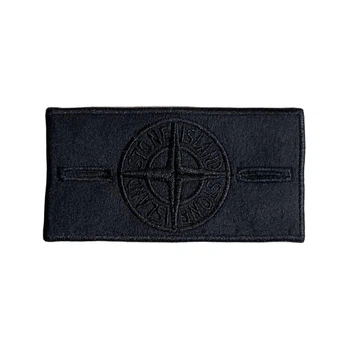 Патч Стон Айленд (Stone Island) Black Ghost Чорний