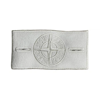Патч Стон Айленд (Stone Island) White Ghost Белый