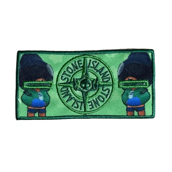 Патч Стон Айленд (Stone Island) Brawl Stars Leon Зелений