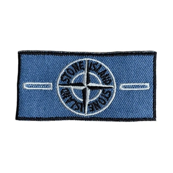 Патч Стон Айленд (Stone Island) Jeans Ghost Джинсовый