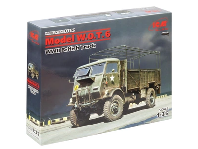 Сборная модель ICM Модель W.O.T. 6, Британский грузовой автомобиль 2 Мировой войны 35507