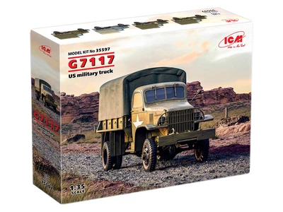 Сборная модель ICM G7117, военный грузовик США 35597
