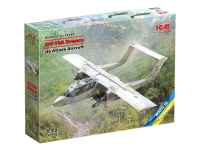 Сборная модель ICM OV-10А Bronco, американский штурмовик 72185