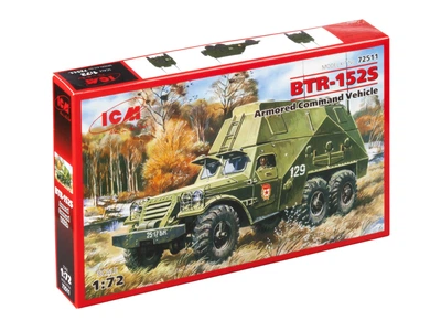 Сборная модель ICM БТР-152С, передвижной командный пункт 72511