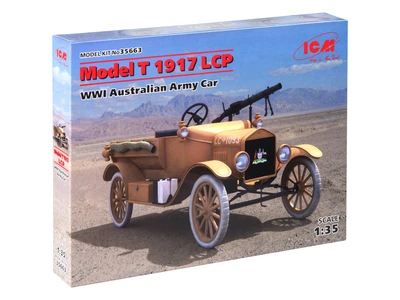 Сборная модель ICM Модель T 1917 г. LCP, Автомобиль австралийской армии 1 Мировой Войны 35663