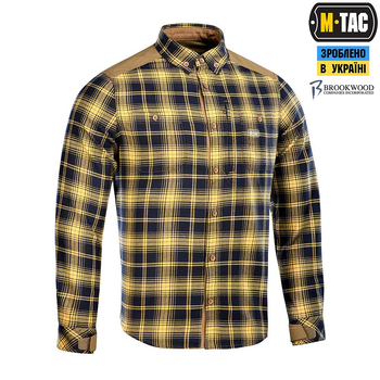 Сорочка M-Tac Redneck Shirt Navy Blue/Yellow Розмір 3XL/L