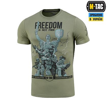 Футболка M-Tac Freedom Light Olive Размер L