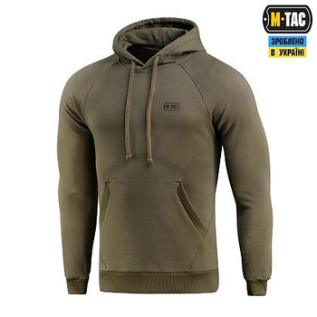 Кофта M-Tac Hoodie Cotton Raglan Hard Dark Olive Розмір M