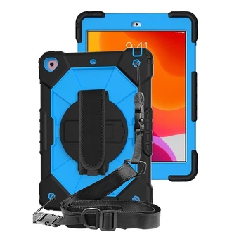 Чехол ARM Cover Apple iPad Air 3 (10.5") противоударный бронированный с подставкой Black/Blue