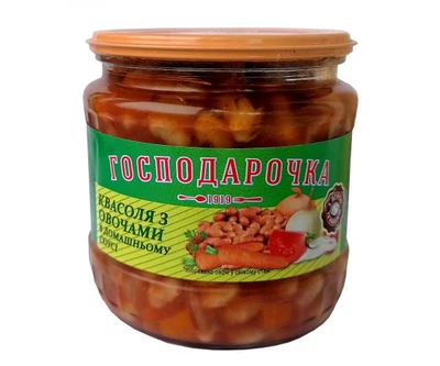 Фасоль в томатном соусе TM Господарочка 450 g