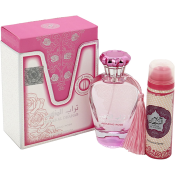 Zestaw Woda perfumowana damska Ard Al Zaafaran Turab Al Dhahab Amazing Rose 100 ml + Dezodorant 50 ml (6423080722459)