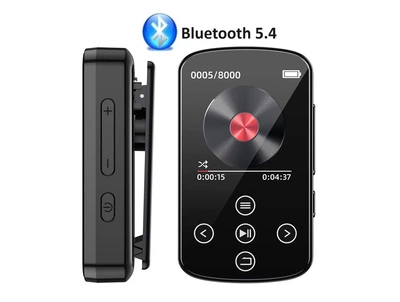 MP3 плеєр Rock Star M15 Bluetooth 5.4 Hi-Fi із кліпсою та зовнішнім динаміком