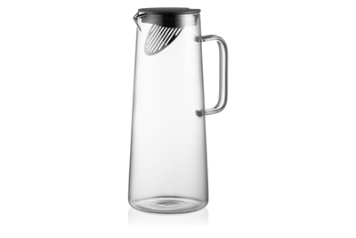 Глечик з кришкою ARDESTO Graphite скляний 1.35л Графітовий (AR2613GR)