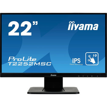 Монитор 21.5" IPS Iiyama T2252MSC-B1 сенсорный 75Гц Черный