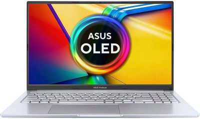 Ноутбук ASUS VivoBook 15 OLED M1505YA / Ліцензійна Windows 11 Pro / AMD Ryzen 5 7430U 6C/12T / RAM 24 ГБ / SSD 1 ТБ / Підсвітка клавіатури / Зарядка через Type-C / OLED 100% DCI-P3 color