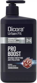 Шампунь-кондиционер Dicora Urban Fit 2в1 для укрепления волос 800 мл (8429871991002)