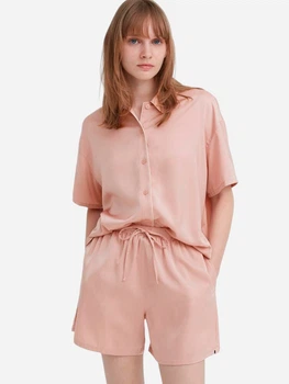 Піжама (сорочка + шорти) жіноча Uniqlo 228931144 XS Рожева (1159811416)