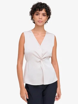 Блузка жіноча Calvin Klein 276336211 L Бежева (1159811370)