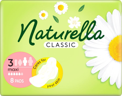 Прокладки гігієнічні Naturella Classic Maxi 8 шт (4015400317999)