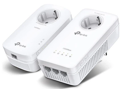Адаптер Powerline TP-LINK TL-WPA8631PKIT (TL-WPA8631P + TL-PA8010P) AC1200 AV1300 3xGE MESH plug