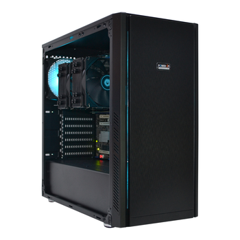 Сервер двухпроцессорный TOWER PowerUp #44 Xeon E5 2673 v4 x2 / 64 GB / SSD 512GB х2 Raid / Int Video сборка для бухгалтерии документооборота хранения данных работы с 1С
