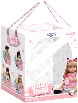 Lalka Bobas Woopie Baby Dolls Hiszpanka Raquel 57 cm (5906280650575)