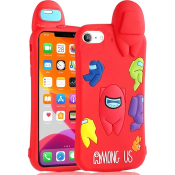 Чехол для Apple Iphone 7 / 8 / SE "Among Us"