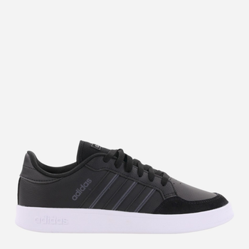 Tenisówki męskie skórzane adidas Breaknet GX4198 42.5 Czarne (4065427606873)