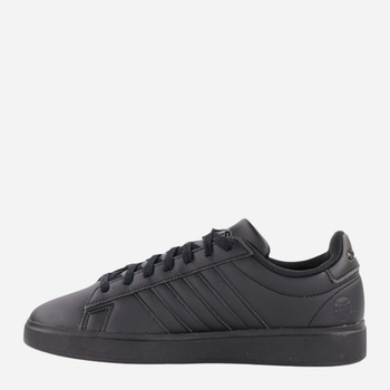 Tenisówki męskie z eko skóry adidas Grand Court 2.0 GW9198 40.5 Czarne (4065426007947)