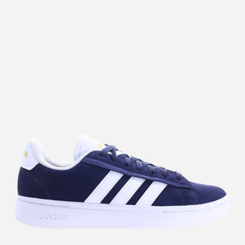 Tenisówki męskie zamszowe adidas Grand Court Alpha IE1453 46.5 Granatowe (4067892599889)