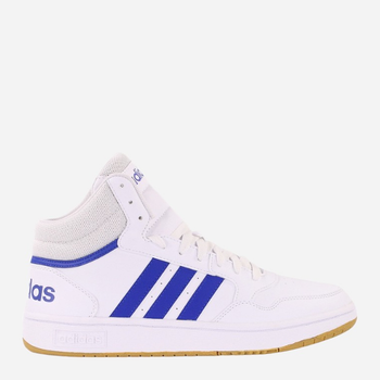 Sneakersy męskie za kostkę adidas Hoops 3.0 Mid GW3021 44 Białe (4065418436007)