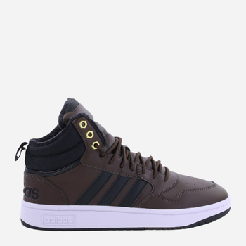 Zimowe sneakersy męskie za kostkę adidas Hoops 3.0 Mid WTR GZ6680 42 Brązowe (4065426091281)