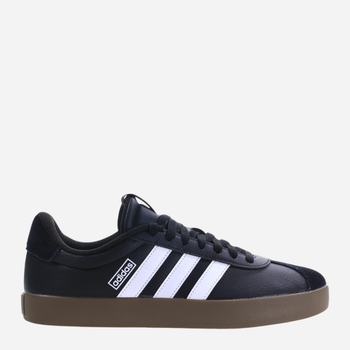 Tenisówki męskie z eko skóry adidas VL Court 3.0 ID6286 47.5 Czarne (4067886698871)