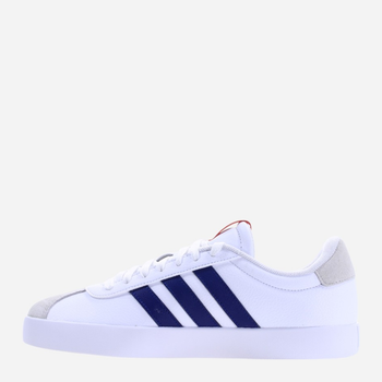 Sneakersy męskie adidas VL Court 3.0 ID6287 42.5 Biały/Ciemnoniebieski (4067886695139)