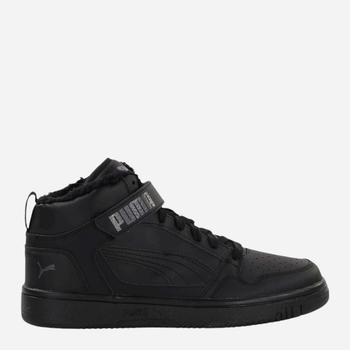 Zimowe sneakersy męskie za kostkę Puma Rebound Mid 386376-01 44.5 Czarne (4065449641463)