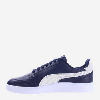 Tenisówki męskie z eko skóry Puma Shuffle 309668-26 42 Granatowe (4065452533304)